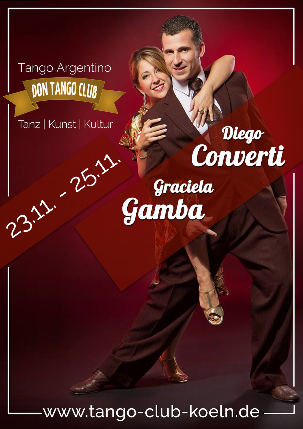 Don Tango Club Koeln Diego Converti Graciela Gamba Workshop Auftritt 2018 Tango Argentino