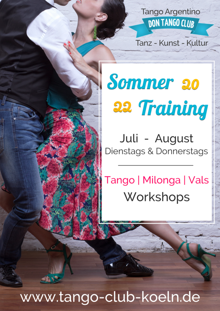 Don-Tango-Club-Koeln-Sommertraining-2022-Poster-Workshop-Verlosung